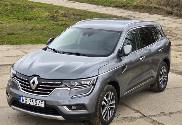 Renault Koleos cena 86900 przebieg: 86500, rok produkcji 2018 z Warszawa małe 781